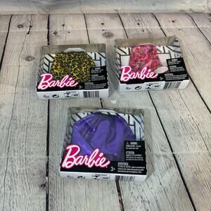 Barbie Set of 3 New in Box Doll Skirts